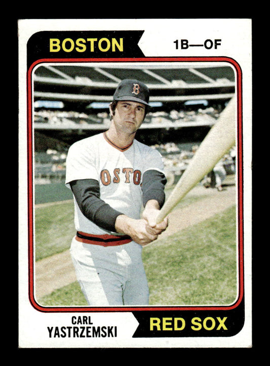 1974 Topps #280 Carl Yastrzemski Boston Red Sox EX HOF10011146