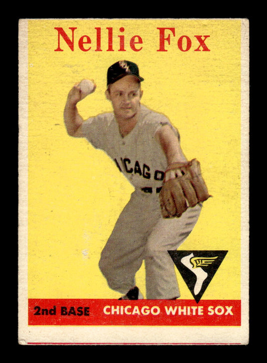 1958 Topps #400 Nellie Fox Chicago White Sox VG HOF10011153