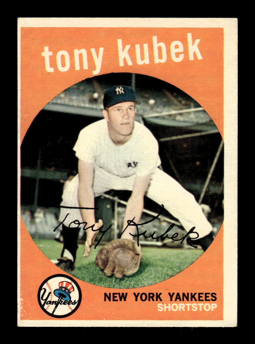 1959 Topps #505 Tony Kubek New York Yankees EX HOF10011162