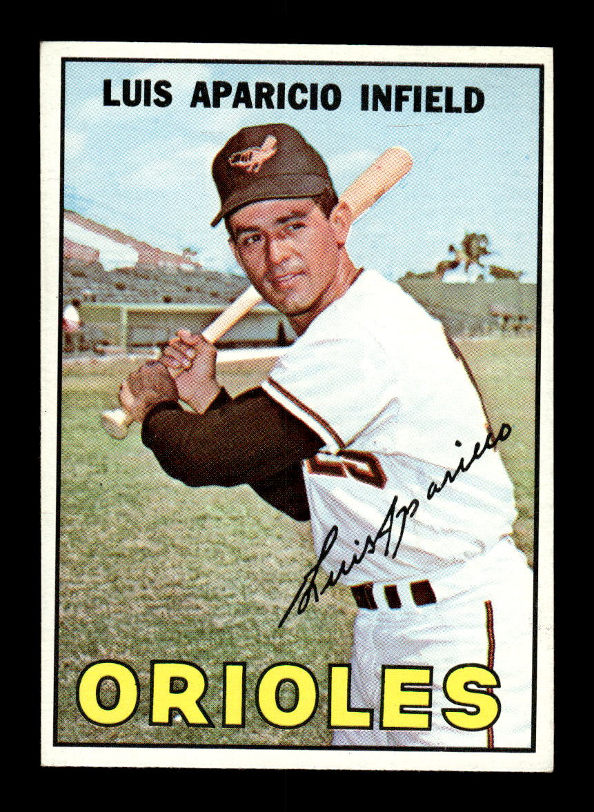 1967 Topps #60 Luis Aparicio Baltimore Orioles EXMT HOF10011170