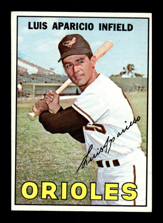 1967 Topps #60 Luis Aparicio Baltimore Orioles EXMT HOF10011170