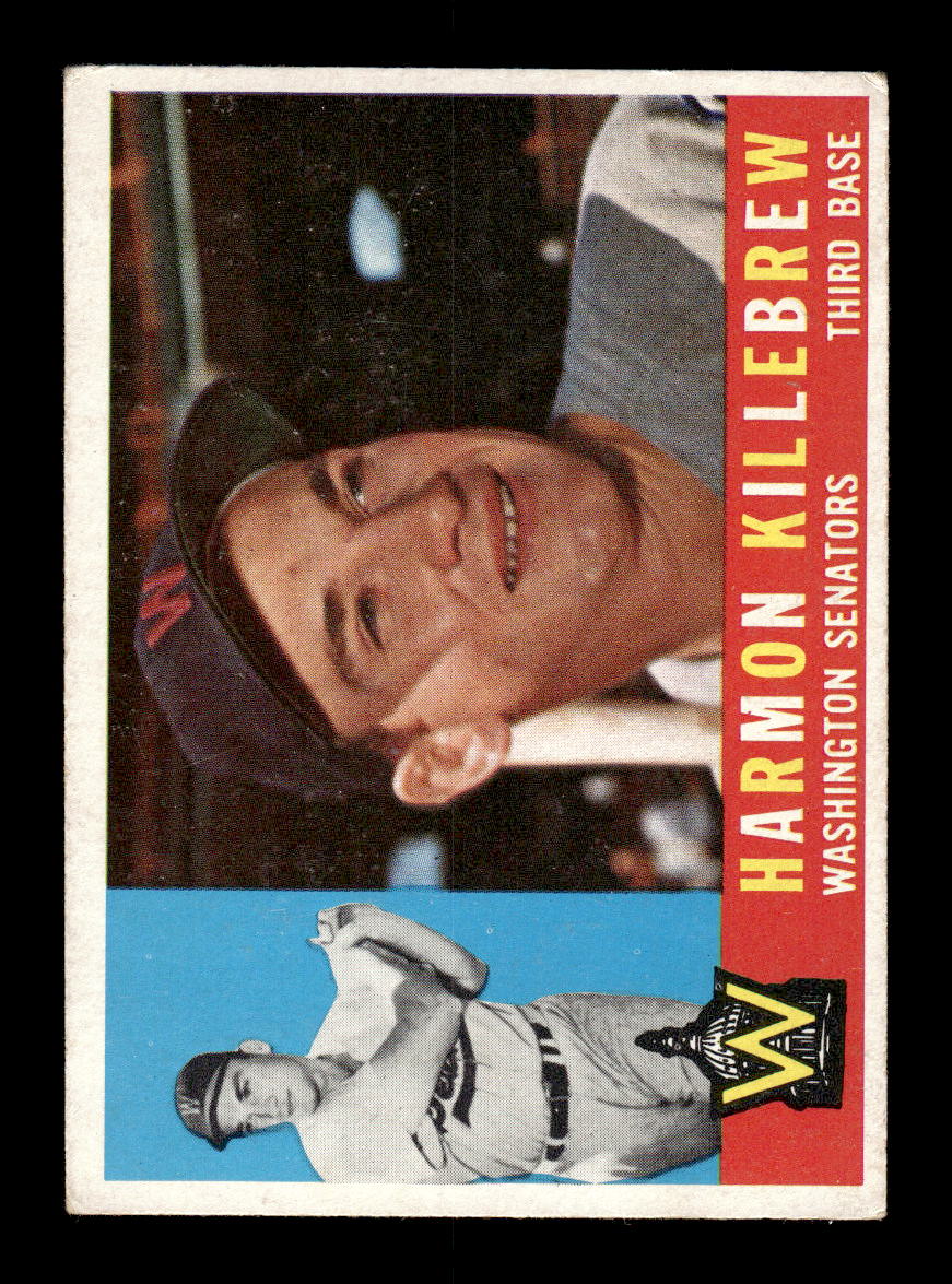 1960 Topps #210 Harmon Killebrew Washington Senators G/VG HOF10011174