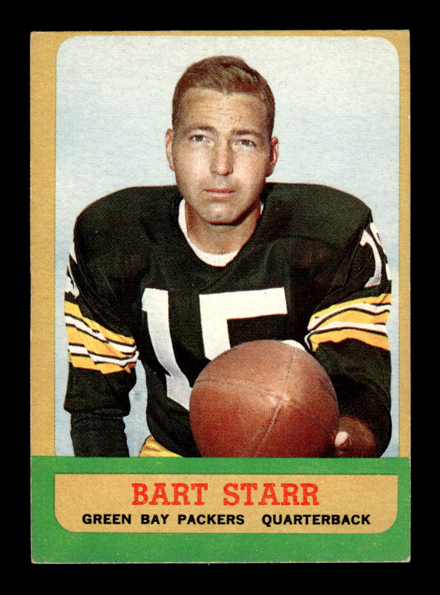 1963 Topps #86 Bart Starr Green Bay Packers EX HOF10011177