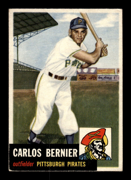 1953 Topps #243 Carlos Bernier Pittsburgh Pirates VG HOF10011187