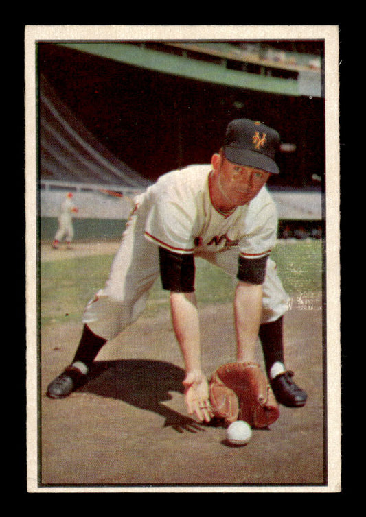 1953 Bowman Color #1 Davey Williams New York Giants VGEX HOF10011200