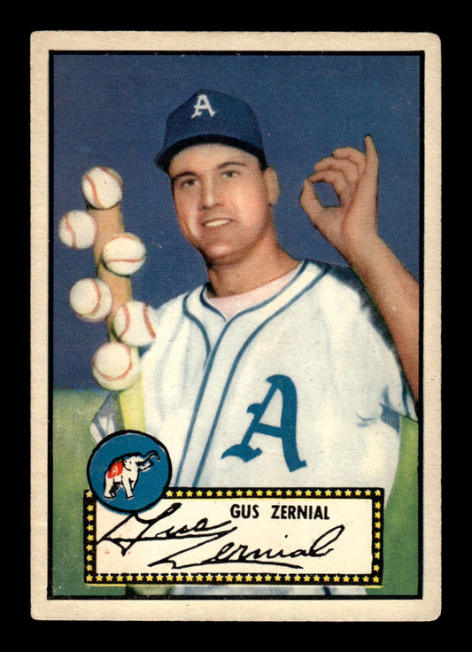 1952 Topps #31 Gus Zernial Philadelphia Athletics VGEX HOF10011201