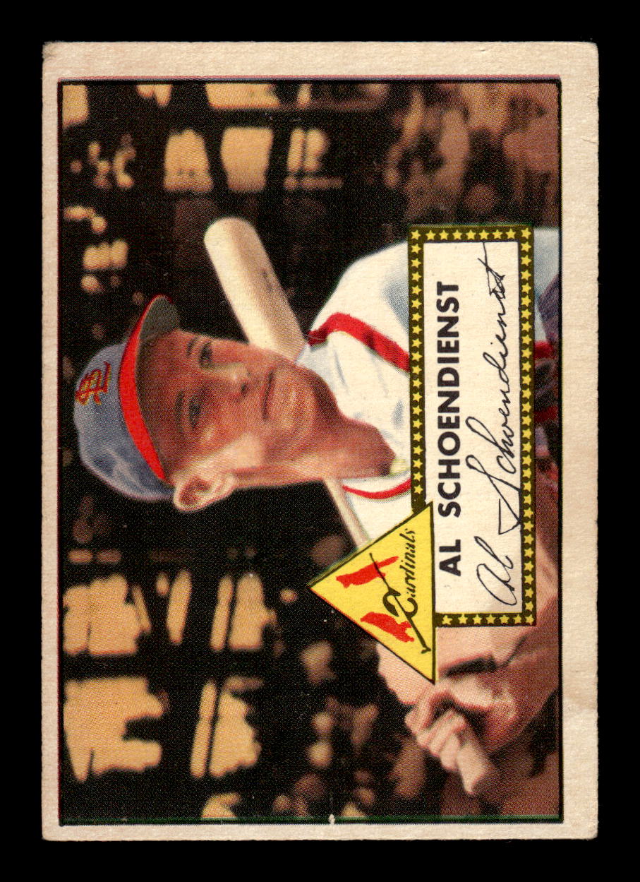 1952 Topps #91 Al Schoendienst St. Louis Cardinals VG HOF10011205