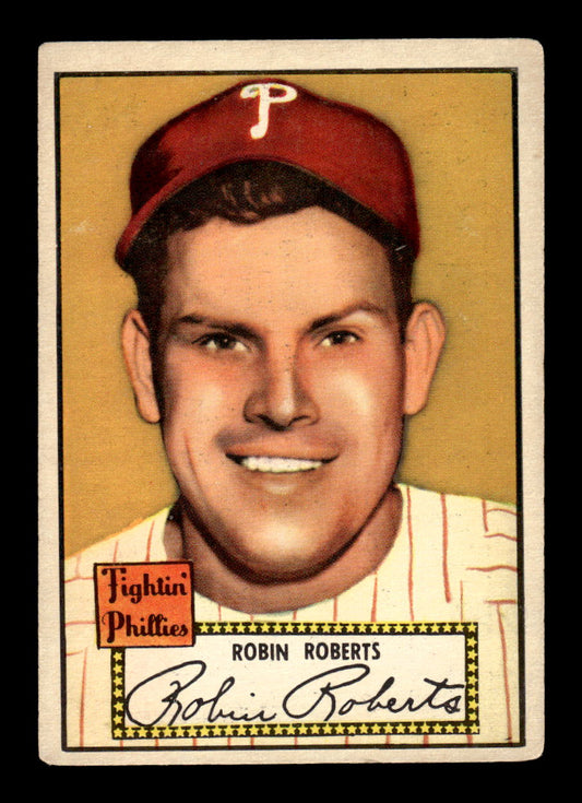 1952 Topps #59 Robin Roberts Philadelphia Phillies VG HOF10011206