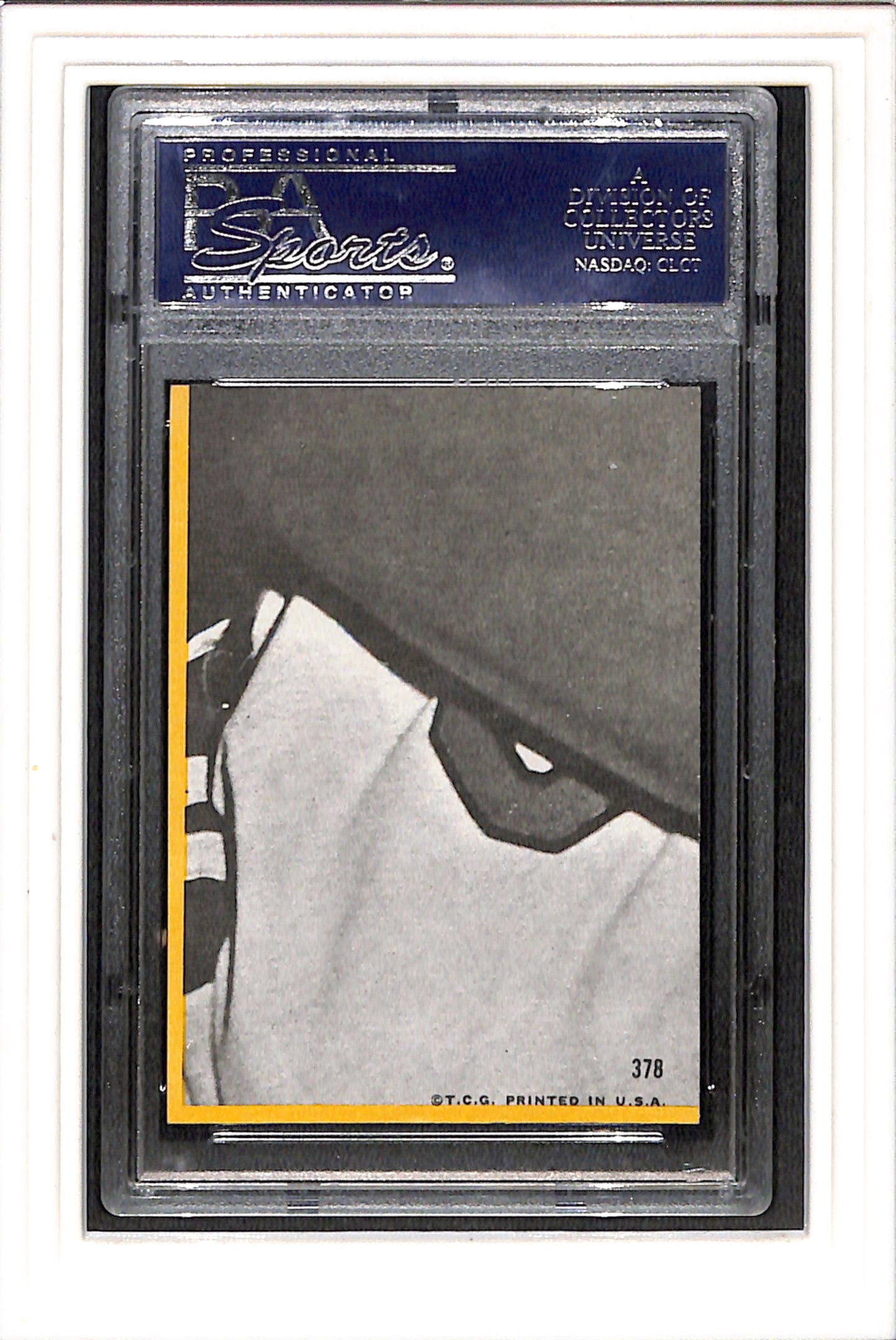 1968 Topps #378 Bob Gibson All Star PSA 7 SN 20519365