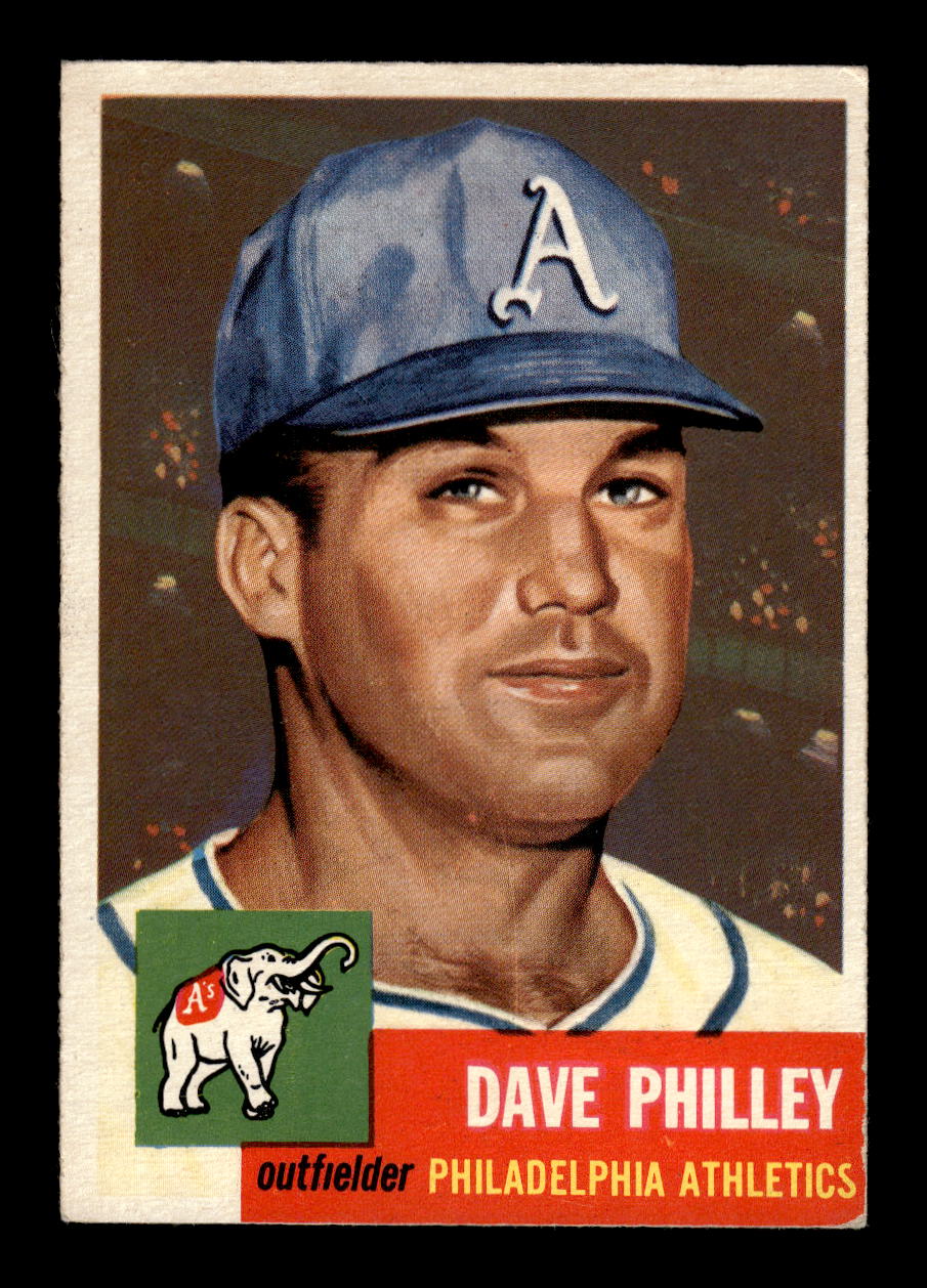 1953 Topps #64 Dave Philley No Creases VGEX HOF10011234