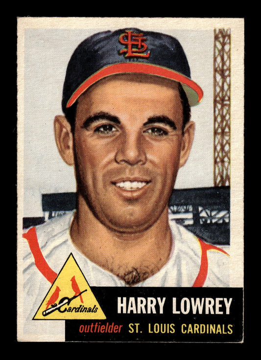 1953 Topps #16 Peanuts Lowrey No Creases VGEX HOF10011235