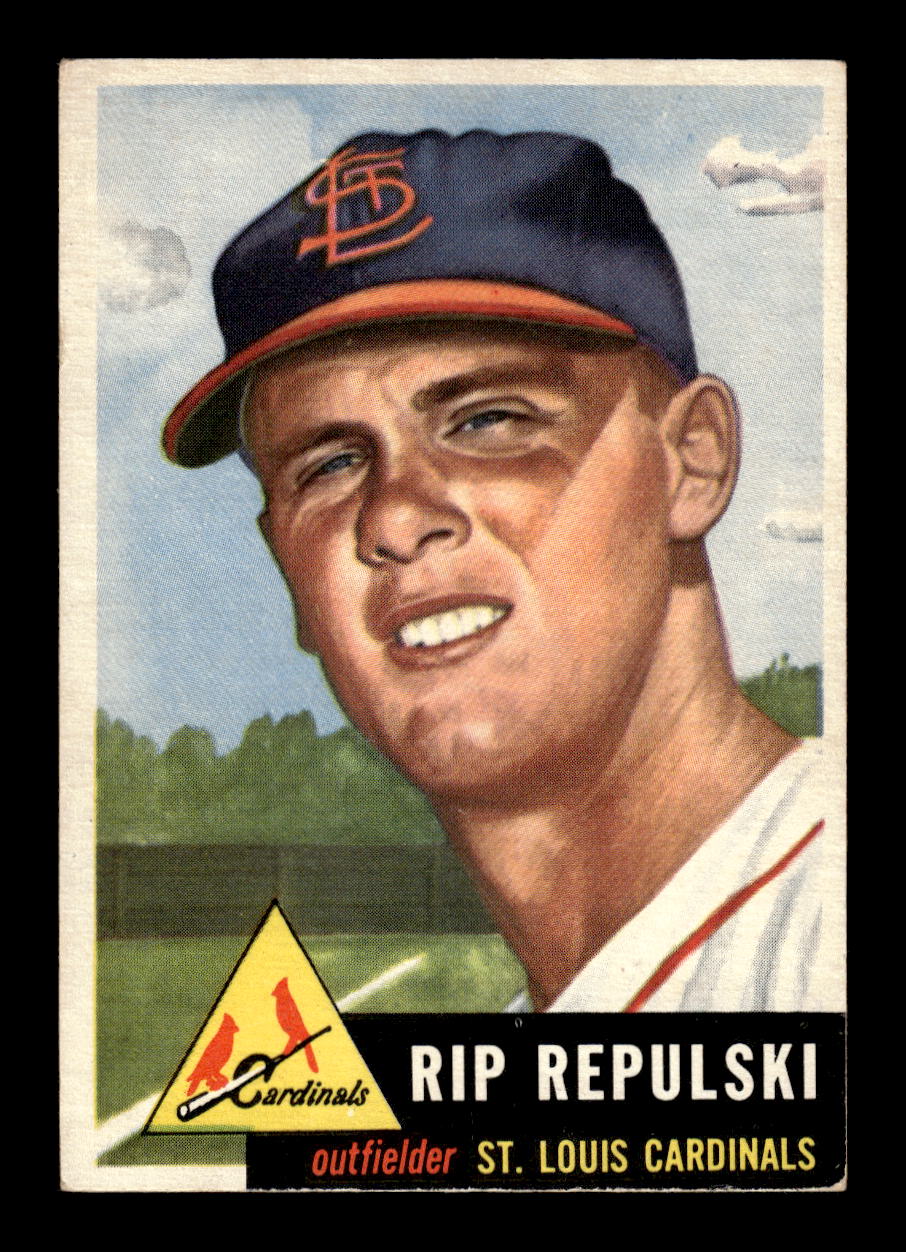 1953 Topps #172 Rip Repulski St. Louis Cardinals VGEX HOF10011238
