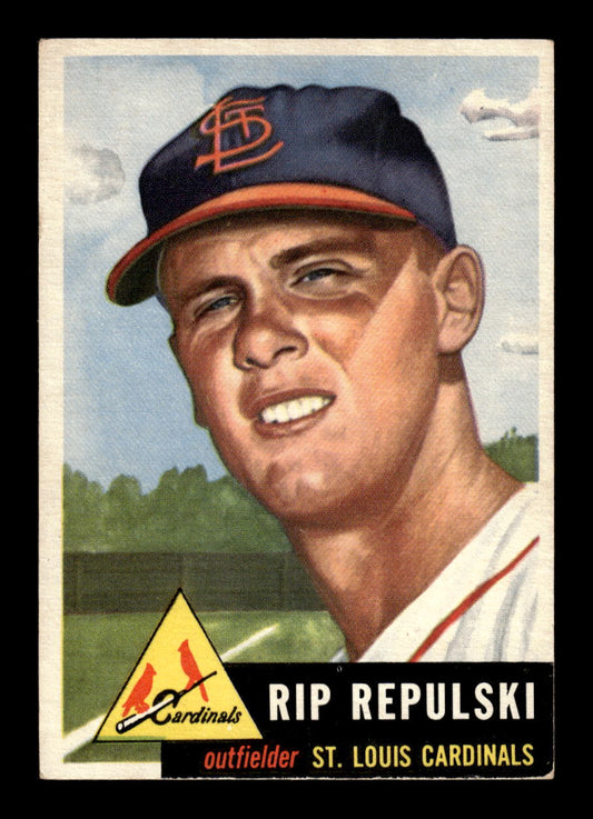 1953 Topps #172 Rip Repulski St. Louis Cardinals VGEX HOF10011238