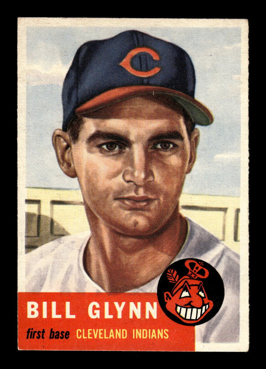 1953 Topps #171 Bill Glynn No Creases VGEX HOF10011242