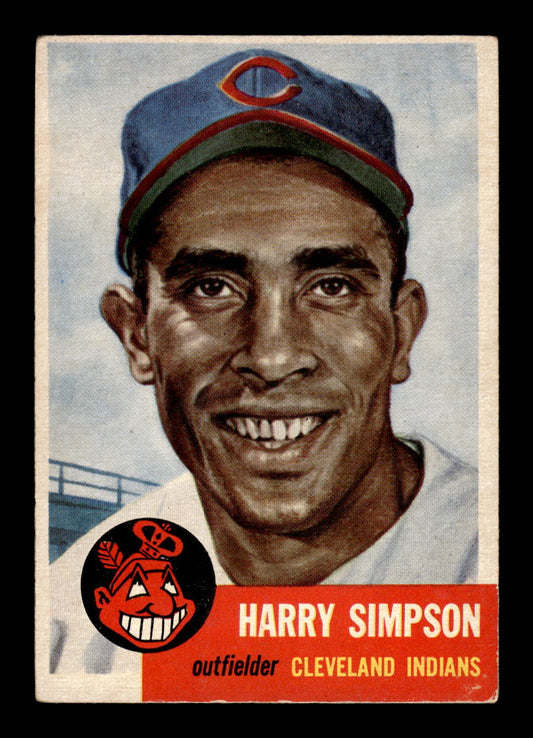 1953 Topps #150a Harry Simpson No Creases VGEX HOF10011243