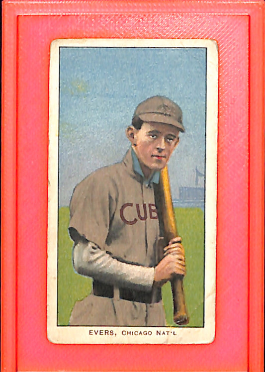 1909-11 T206 Johnny Evers Chicago Cubs G/VG HOF10011248