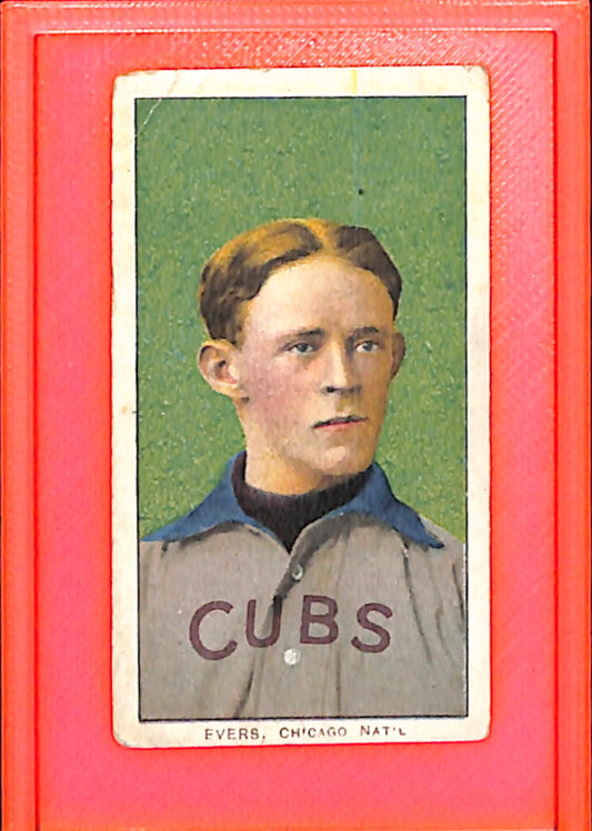 1909-11 T206 Johnny Evers Chicago Cubs G/VG HOF10011249