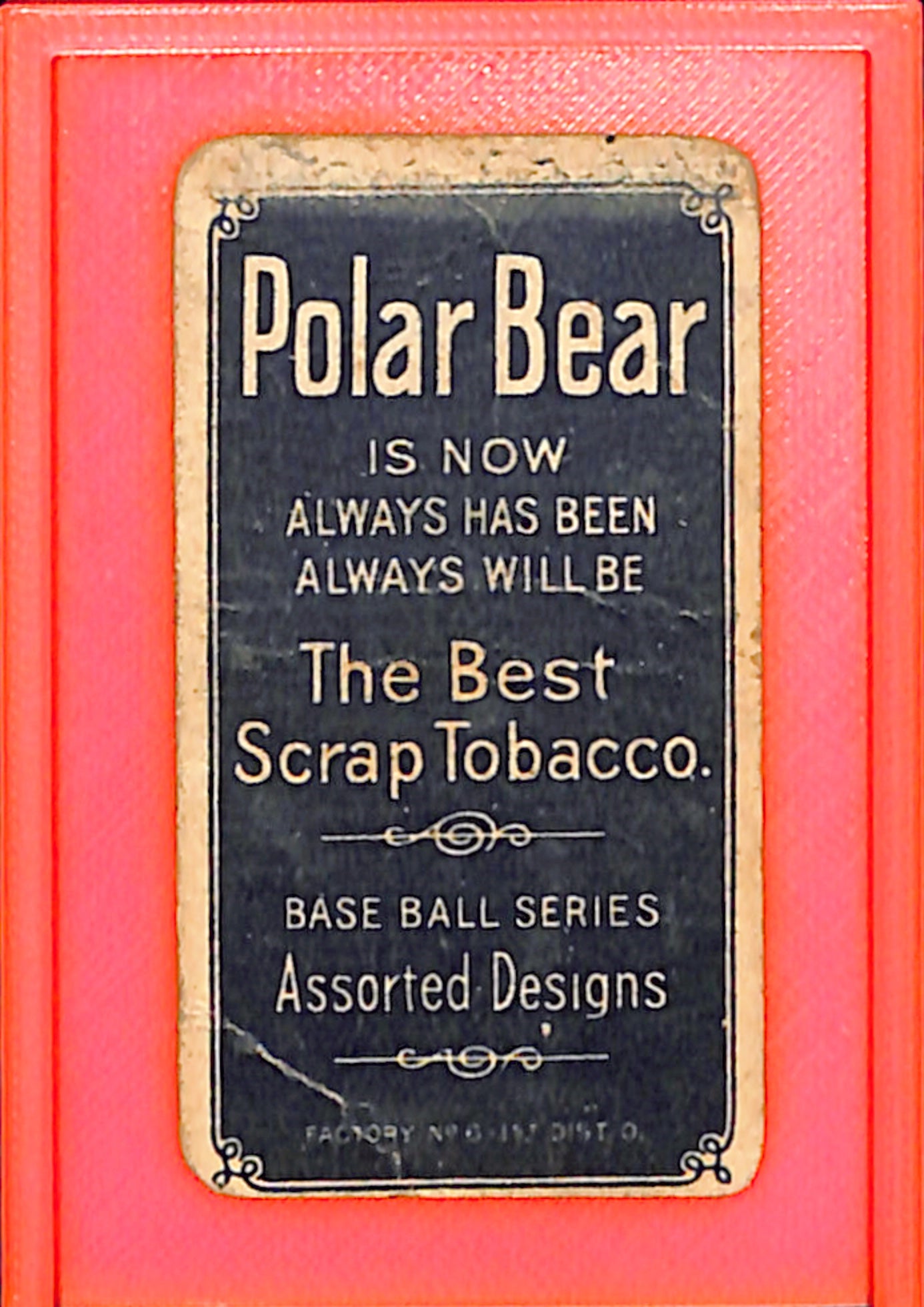 1909-11 T206 Joe Tinker Chicago Cubs Polar Bear Poor HOF10011256