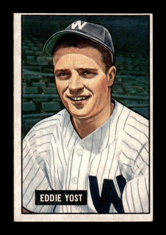 1951 Bowman #41 Eddie Yost Washington Senators G/VG HOF10011259