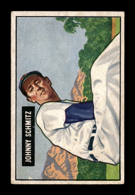 1951 Bowman #69 Johnny Schmitz Chicago Cubs G/VG HOF10011264