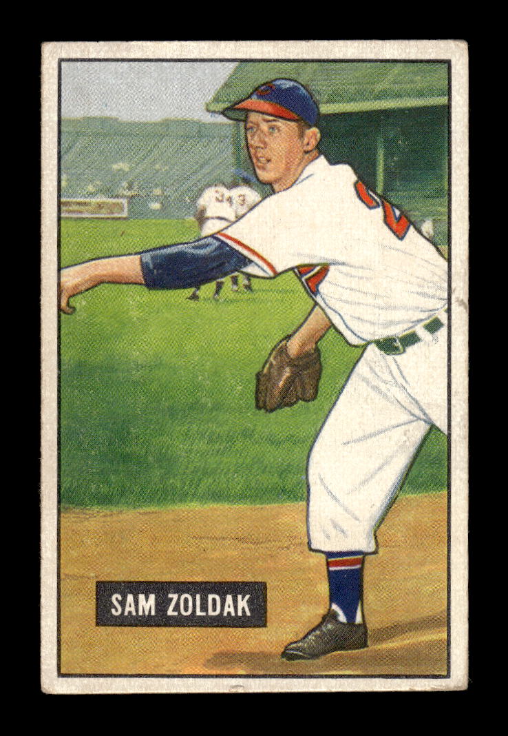 1951 Bowman #114 Sam Zoldak Philadelphia Athletics G/VG HOF10011270