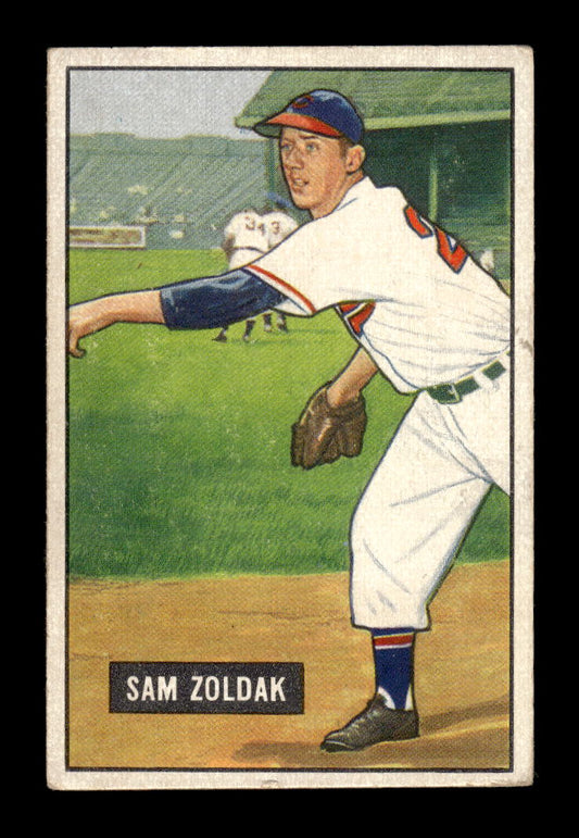 1951 Bowman #114 Sam Zoldak Philadelphia Athletics G/VG HOF10011270