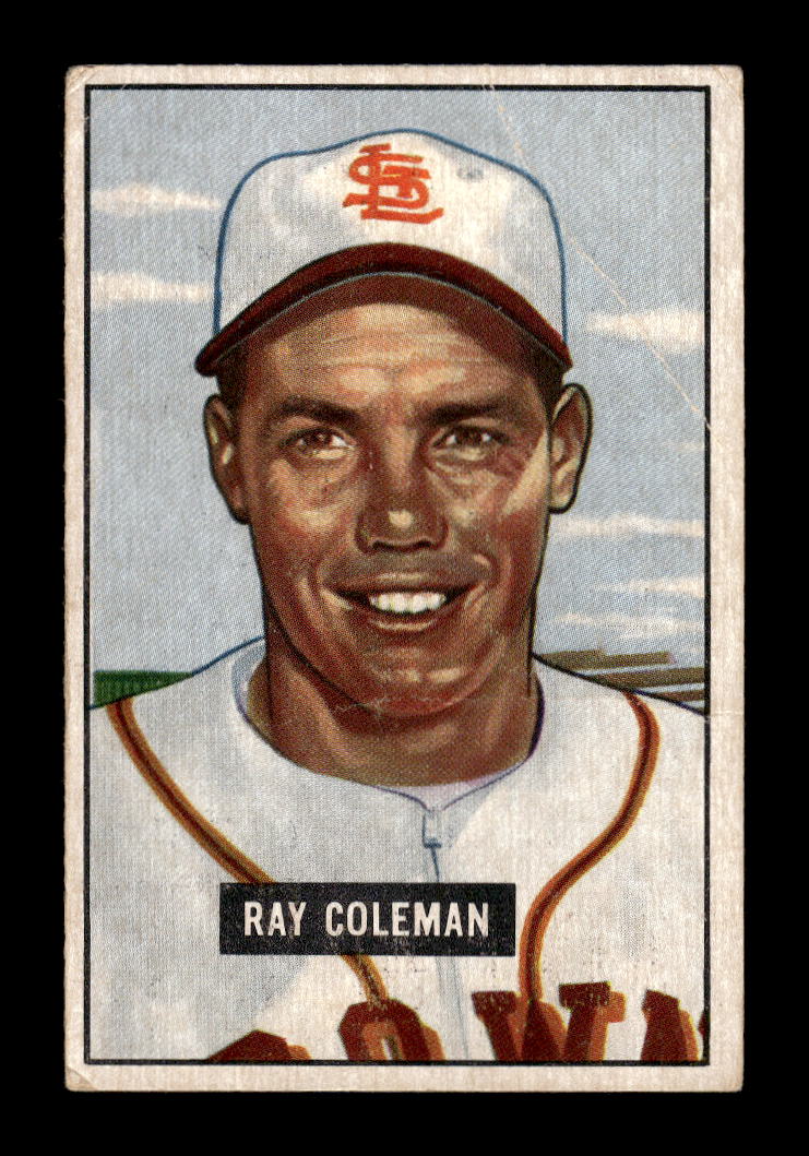 1951 Bowman #136 Ray Coleman St. Louis Browns G/VG HOF10011276