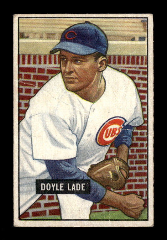 1951 Bowman #139 Doyle Lade Chicago Cubs G/VG HOF10011279