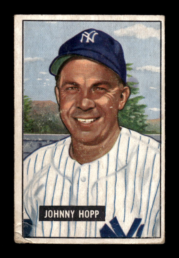 1951 Bowman #146 Johnny Hopp New York Yankees G/VG HOF10011284