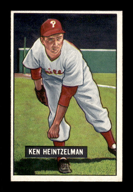 1951 Bowman #147 Ken Heintzelman Philadelphia Phillies G/VG HOF10011286