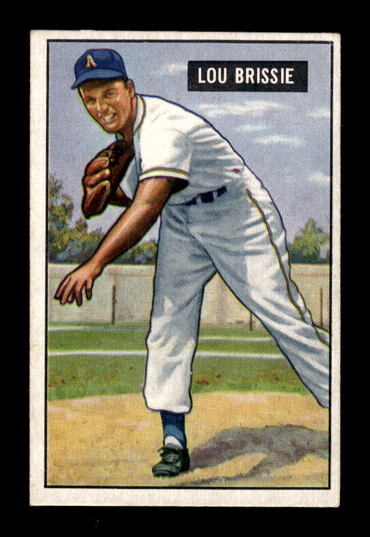 1951 Bowman #155 Lou Brissie Cleveland Indians G/VG HOF10011288