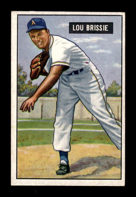1951 Bowman #155 Lou Brissie Cleveland Indians G/VG HOF10011288