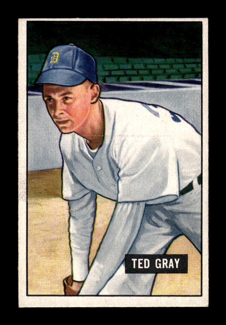 1951 Bowman #178 Ted Gray Detroit Tigers G/VG HOF10011299
