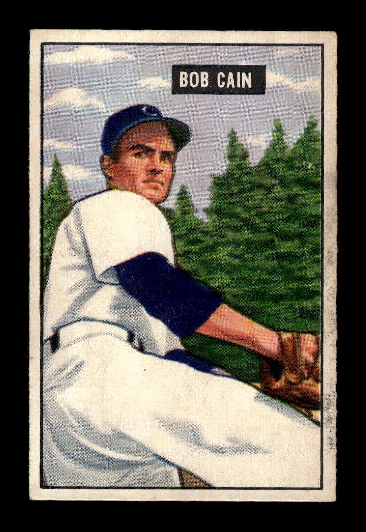1950 Bowman #236a Bob Cain Chicago White Sox G/VG HOF10011304