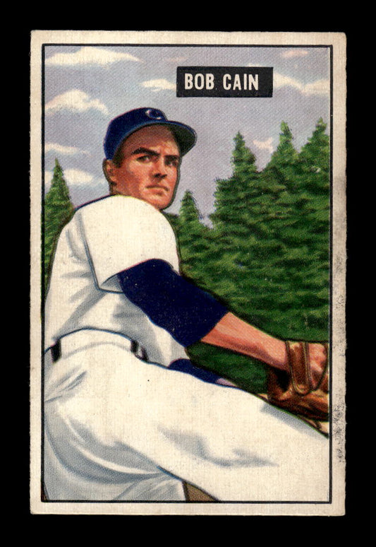 1950 Bowman #236a Bob Cain Chicago White Sox G/VG HOF10011304