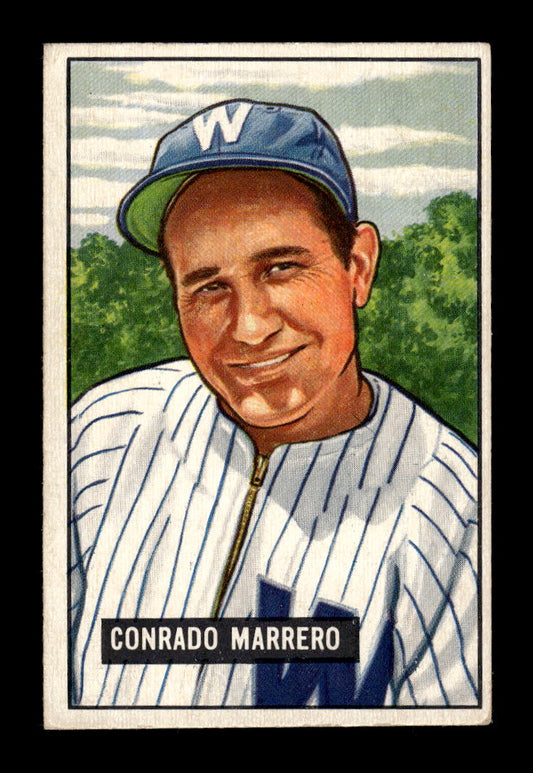 1951 Bowman #206 Connie Marrero Washington Senators G/VG HOF10011309