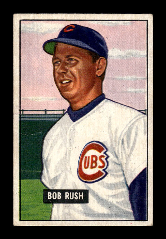 1951 Bowman #212 Bob Rush Chicago Cubs G/VG HOF10011312