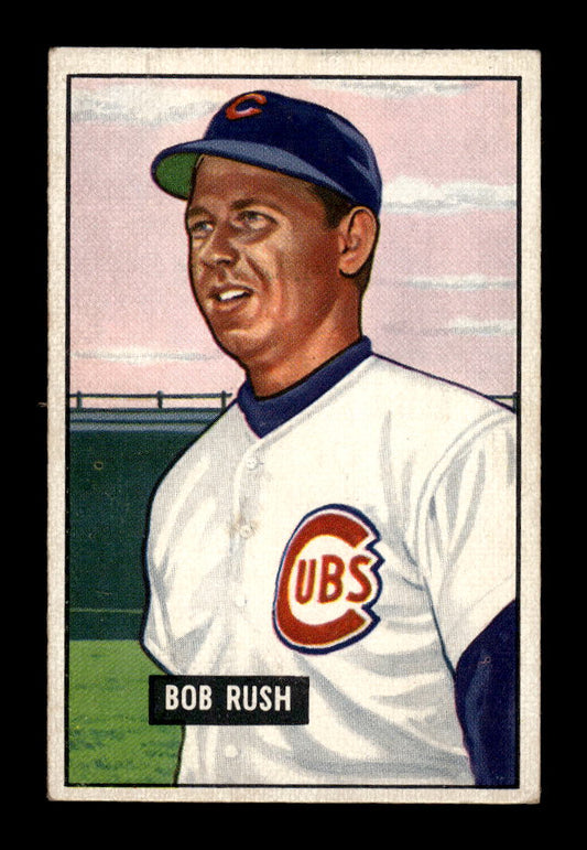 1951 Bowman #212 Bob Rush Chicago Cubs G/VG HOF10011313