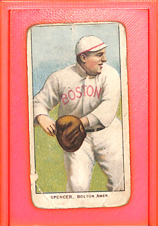 1909-11 T206 Tubby Spencer Boston Red Sox Sovereign HOF10011326