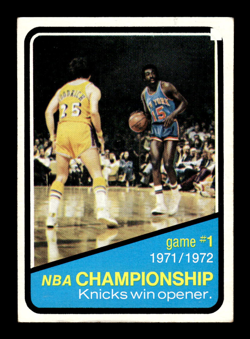 1972-73 Topps #154 1971-72 NBA Finals Game Poor HOF10011342