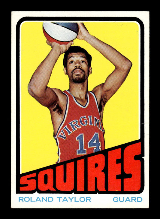 1972-73 Topps #177 Roland Taylor Virginia Squires Poor HOF10011347
