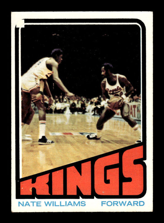 1972-73 Topps #151 Nate Williams KC-Omaha Kings Poor HOF10011349