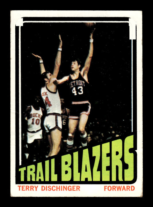 1972-73 Topps #143 Terry Dischinger Portland Trail Blazers Poor HOF10011351
