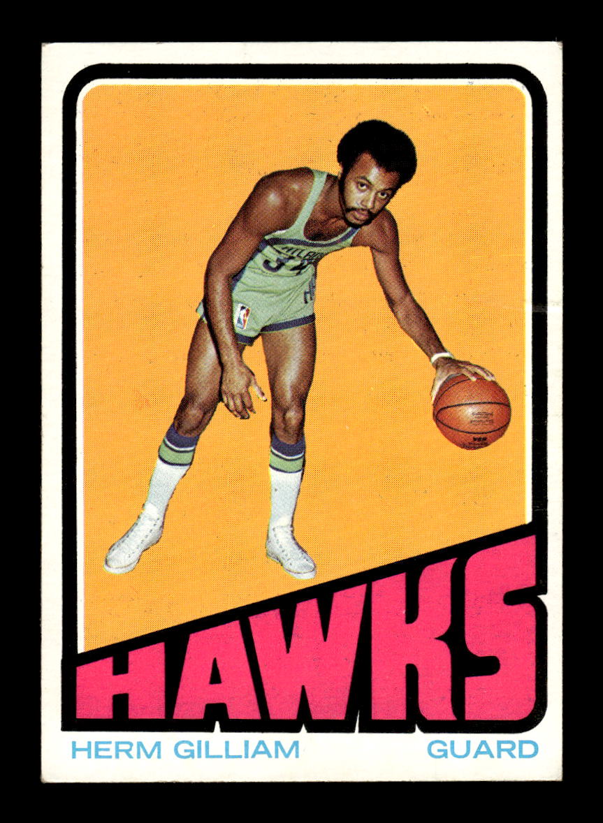 1972-73 Topps #113 Herm Gilliam Atlanta Hawks Poor HOF10011352