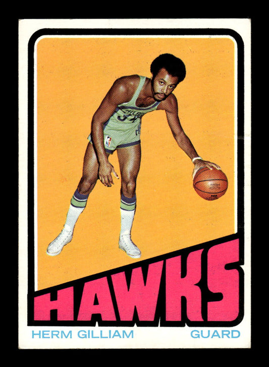 1972-73 Topps #113 Herm Gilliam Atlanta Hawks Poor HOF10011352