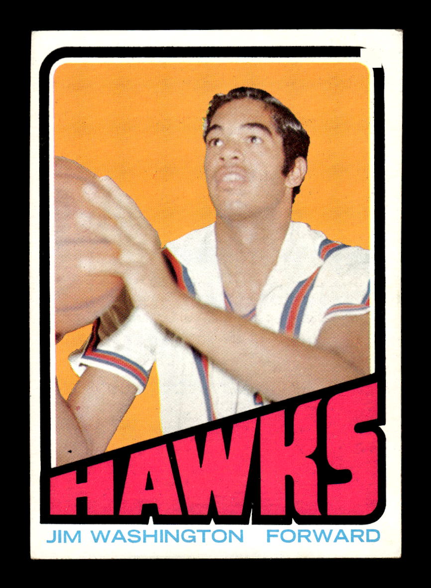 1972-73 Topps #22 Jim Washington Atlanta Hawks Poor HOF10011355