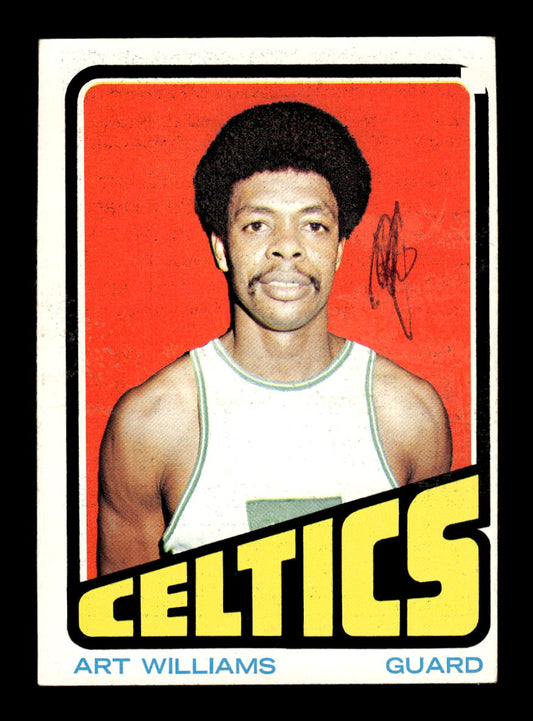 1972-73 Topps #19 Art Williams Boston Celtics Poor HOF10011356