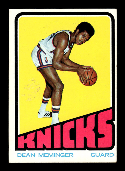 1972-73 Topps #88 Dean Meminger New York Knicks Poor HOF10011360