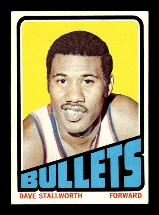 1972-73 Topps #132 Dave Stallworth Baltimore Bullets EXMT HOF10011362