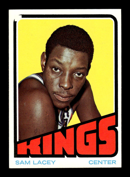 1972-73 Topps #63 Sam Lacey KC-Omaha Kings EXMT HOF10011371